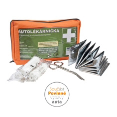 Autolekárnička vo vodeodolnom obale - pre CZ